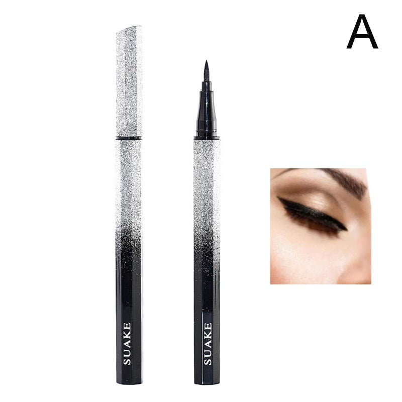 Starry Sky Eyeliner - Easy to apply, quick-drying, waterproof, sweatproof, long-lasting, and smudge-proof.